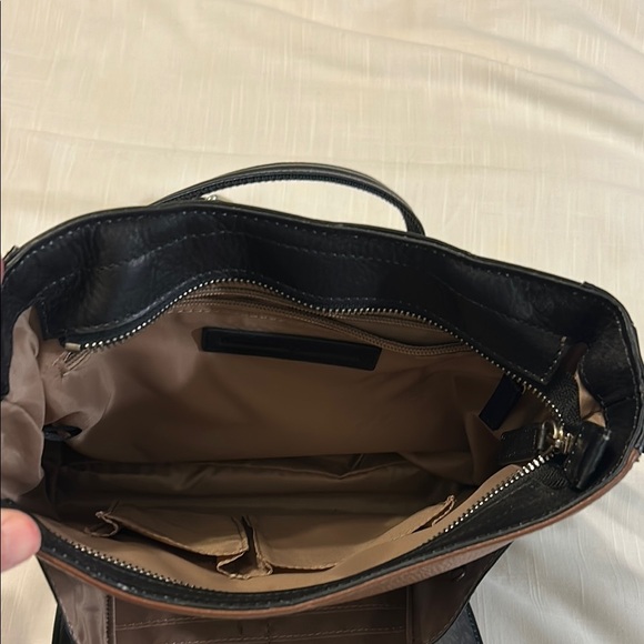 Brown and Black Hammacher Schlemmer RFID Women’s Bag - Picture 5 of 10